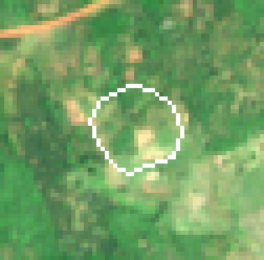 Cloud-free median of 1 recent Sentinel-2 acquisition over the same ground.