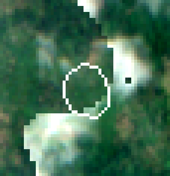 Cloud-free median of 2 recent Sentinel-2 acquisitions over the same ground.
