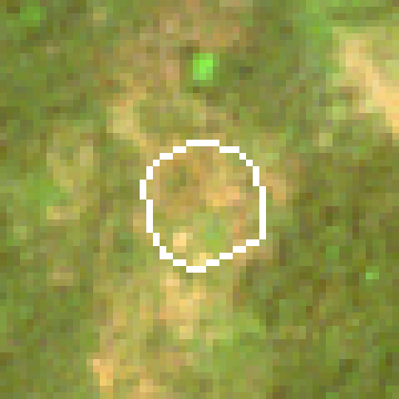 Cloud-free median of 1 recent Sentinel-2 acquisition over the same ground.