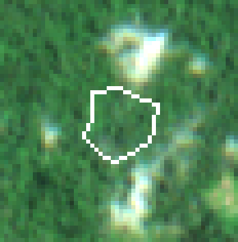 Cloud-free median of 1 Sentinel-2 acquisition from the period around 31 December 2020 — the state the law measures against.