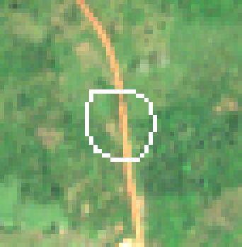 Cloud-free median of 1 recent Sentinel-2 acquisition over the same ground.
